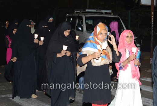 candles in hundreds for victim of Ullal sex attack 1